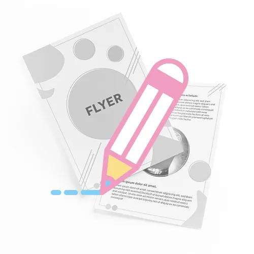 Création – Flyer