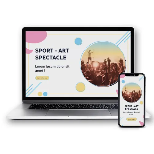 Site Web : Sport – Art – Spectacle