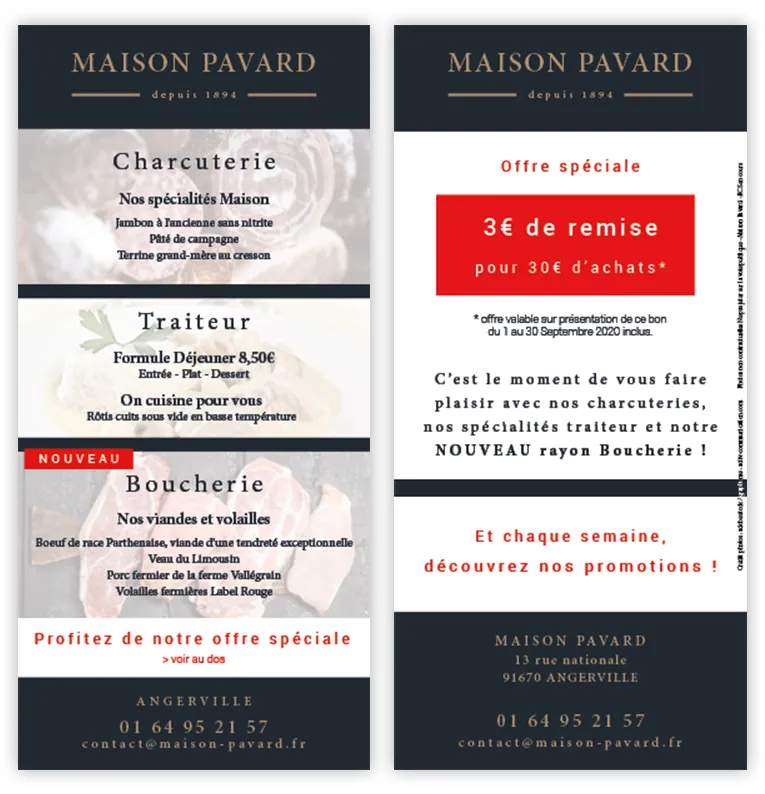 Flyer - Traiteur