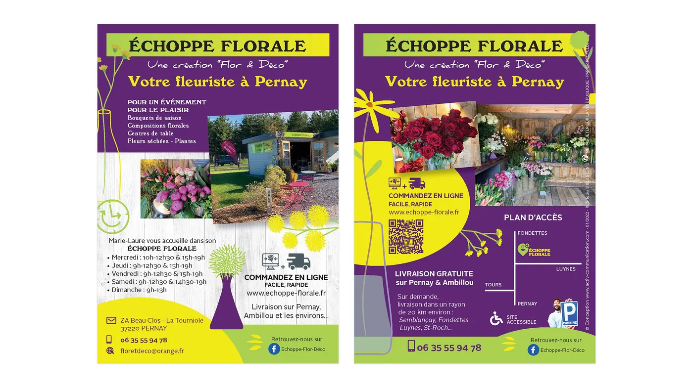 Flyer - Fleuriste