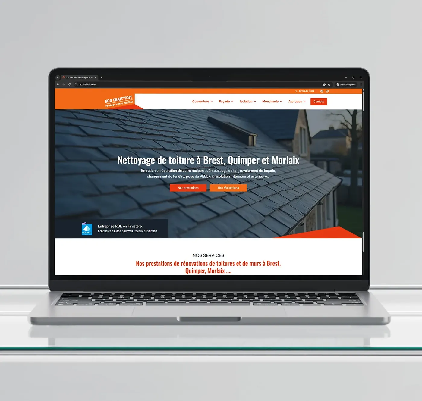 Site Web - Eco Trait'toit