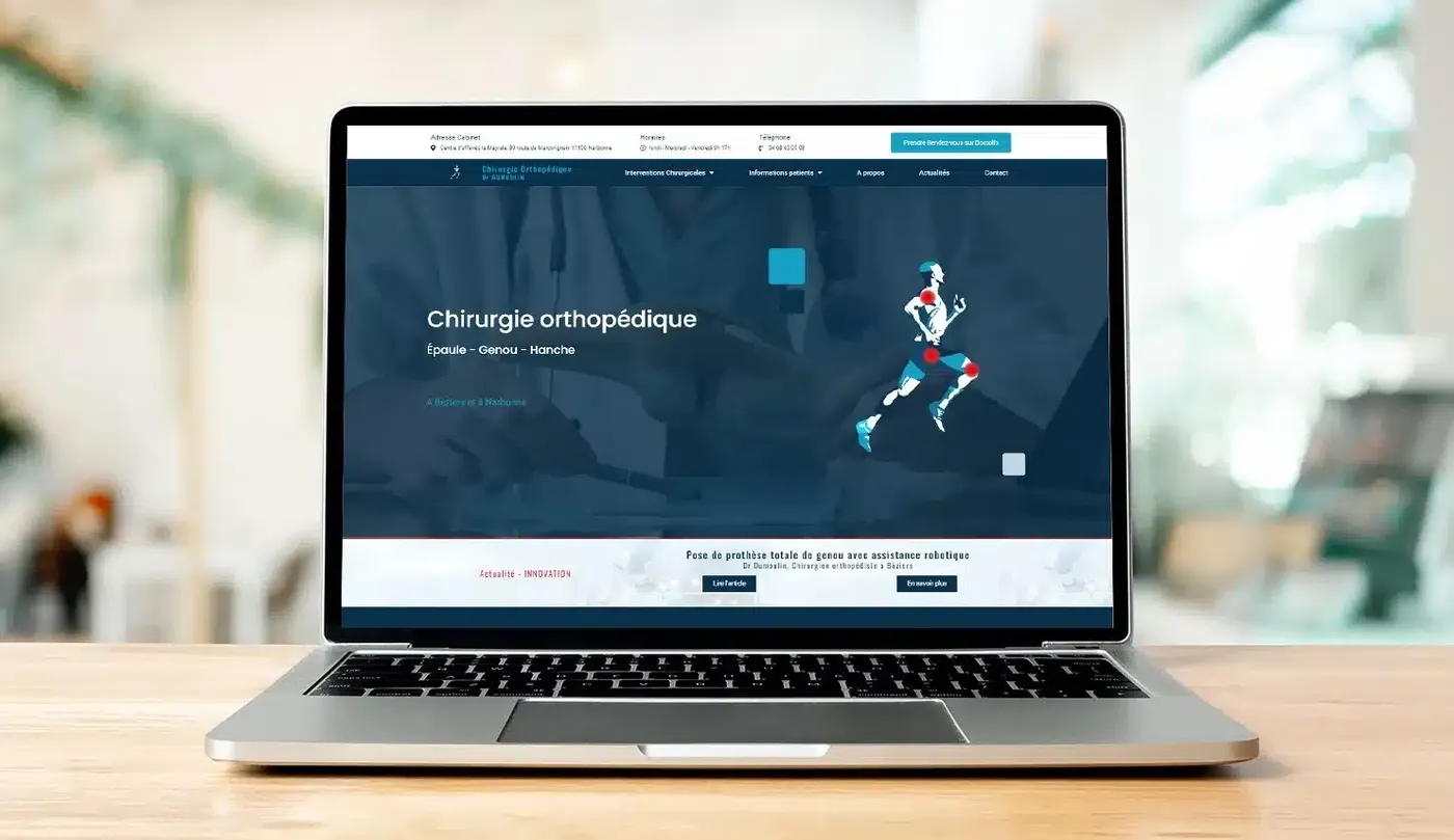 Site web - Chirurgien Orthopédiste