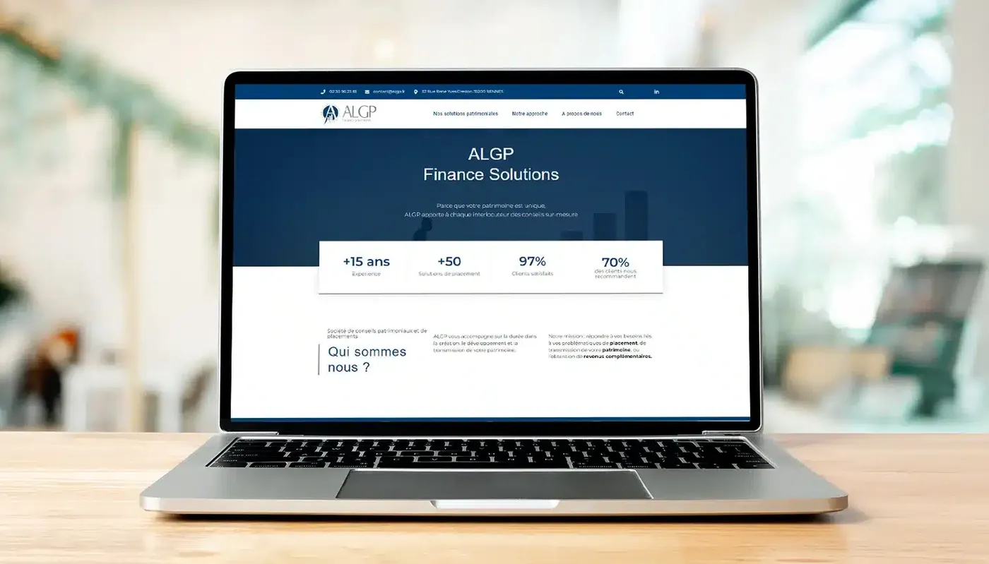 Site web - Gestion de patrimoine