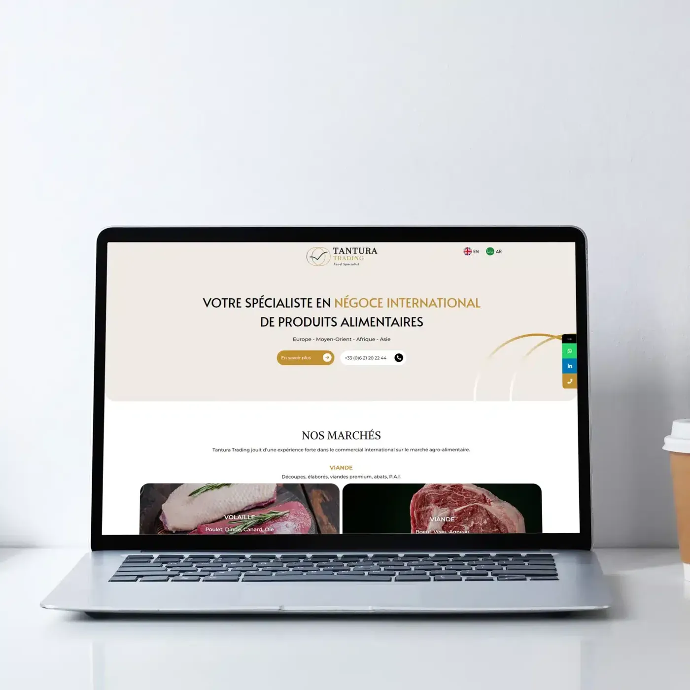 Site web - Tantura Trading